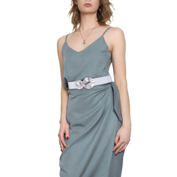 Wide Belts For Women Dresses Elastic Stretch Belt Fashion Trendy Waist Belt😉 - Picture 7 of 7